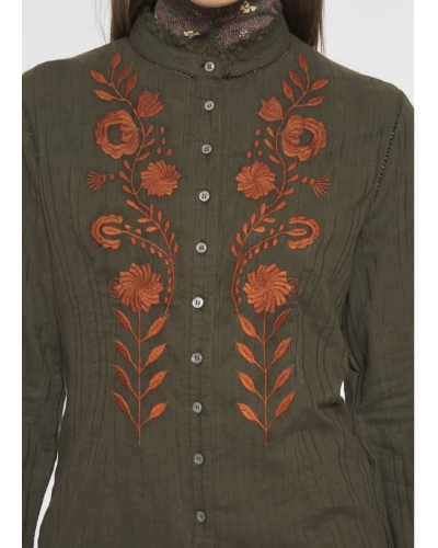 Blouse KISS Kaki ANTIK BATIK - 2