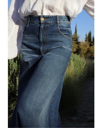 Jupe JACINTHE Bleu HAPPY HAUS - 4