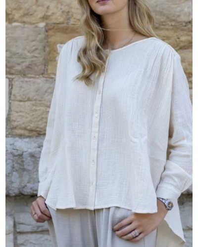 Chemise CRUNE 1 écru GRATITUDE - 1