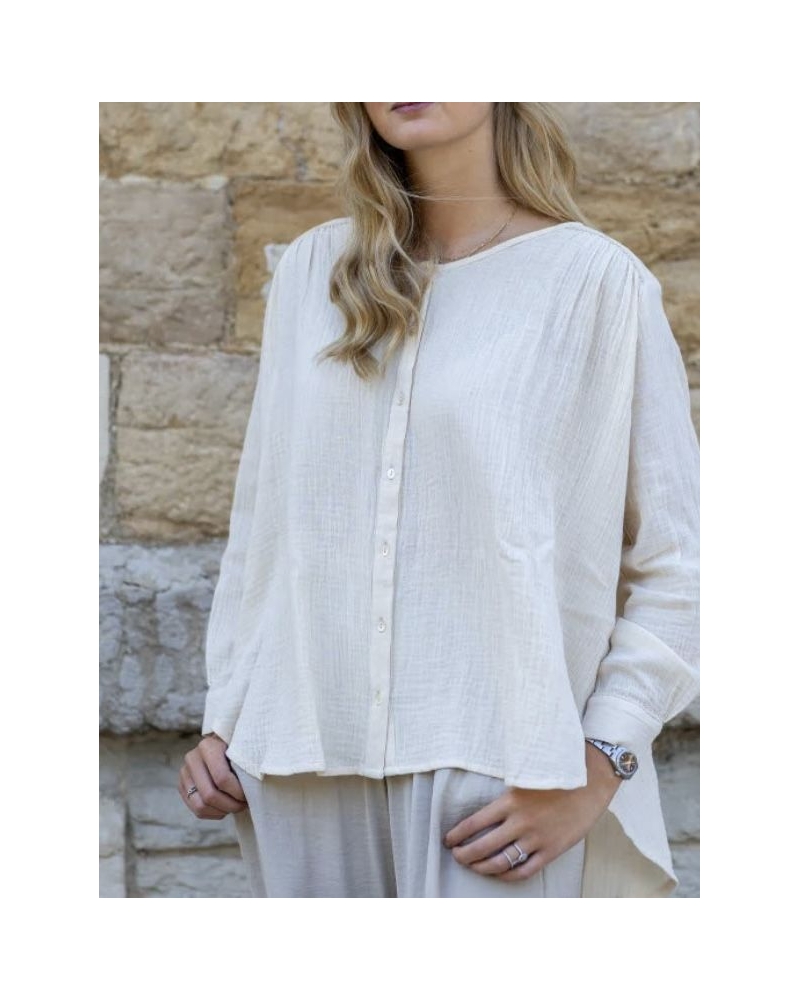 Chemise CRUNE 1 écru GRATITUDE - 1