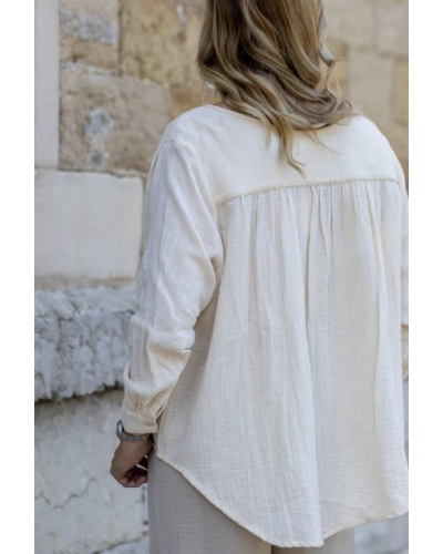 Chemise CRUNE 1 écru GRATITUDE - 2