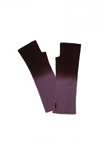 MITAINES PLUM DD KOON CACHEMIRE - 1