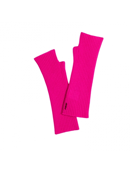 MITAINES ROSE FLUO KOON CACHEMIRE - 1
