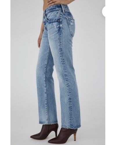 BOSTONIA Straight LightBlue MOUSSY VINTAGE - 3