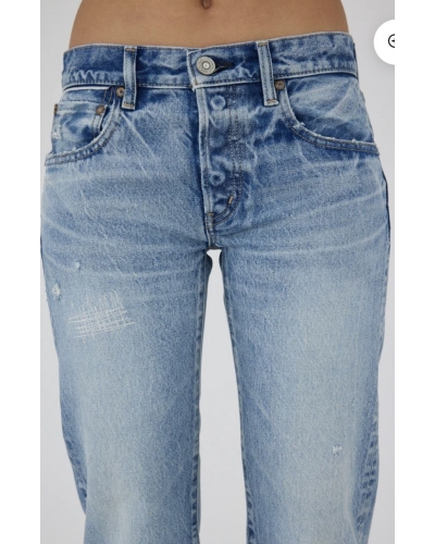 BOSTONIA Straight LightBlue MOUSSY VINTAGE - 4