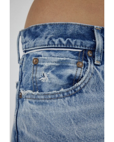 BOSTONIA Straight LightBlue MOUSSY VINTAGE - 5