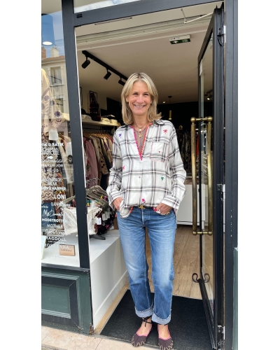 Chemise GINA Carreaux STELLA H - 1