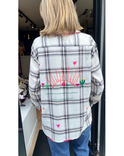 Chemise GINA Carreaux STELLA H - 2