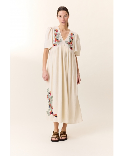 Robe RISU PEARL White LEON & HARPER - 1