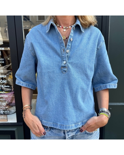 BOXI POLO Denim SELECTED - 2