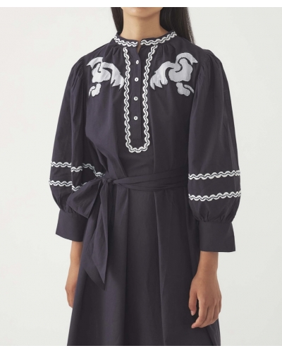 DALI DRESS Dark Navy ANTIK BATIK - 2