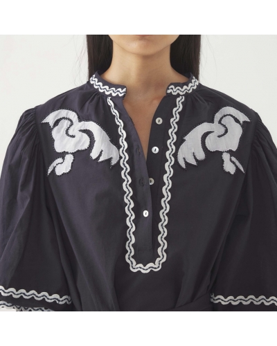DALI DRESS Dark Navy ANTIK BATIK - 3