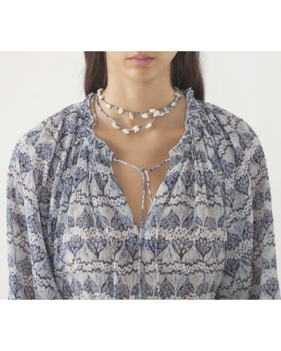 DALIA DRESS Blue ANTIK BATIK - 3