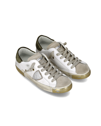 PRSX LOW Blanc Militaire Philippe Model - 4