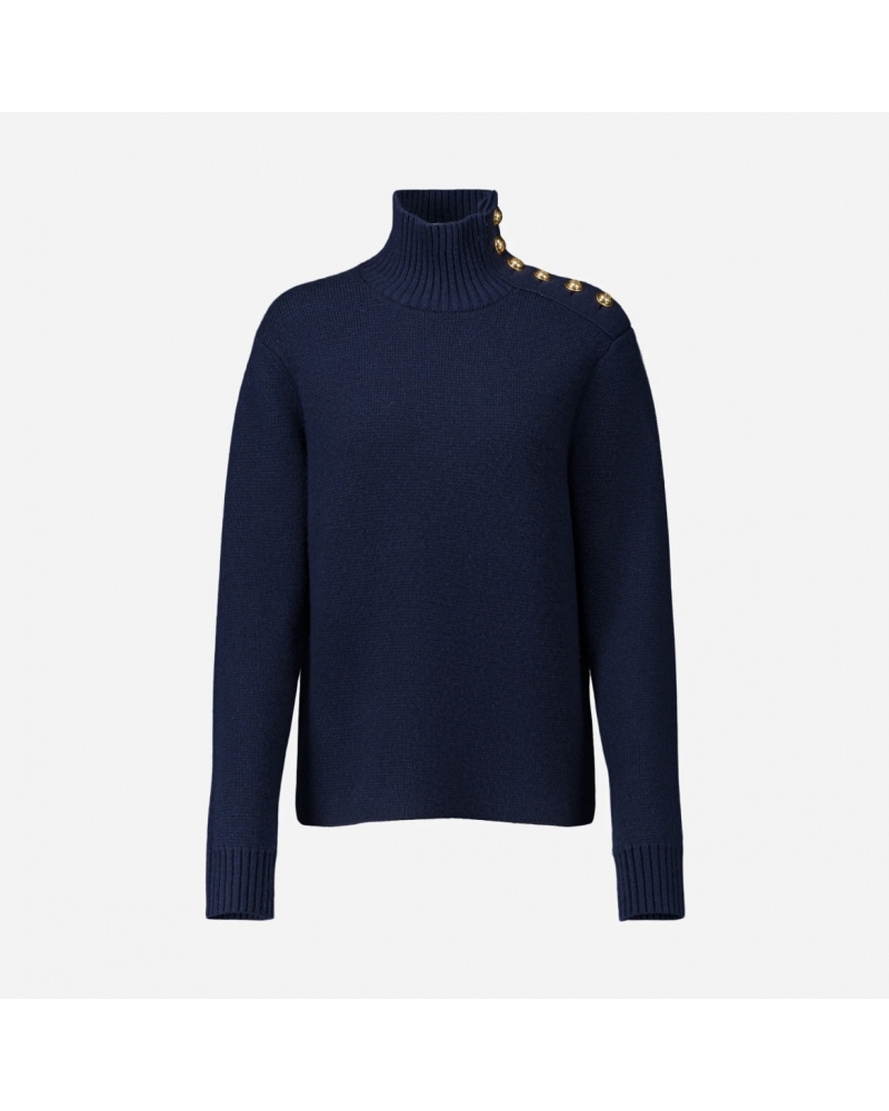 Pull MAILLON Navy Laurence Bras - 1