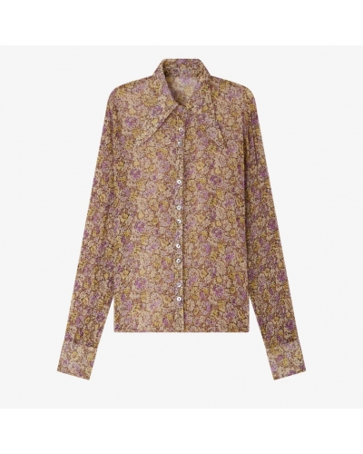 Chemise VEER Purple/Yellow MES DEMOISELLES - 1