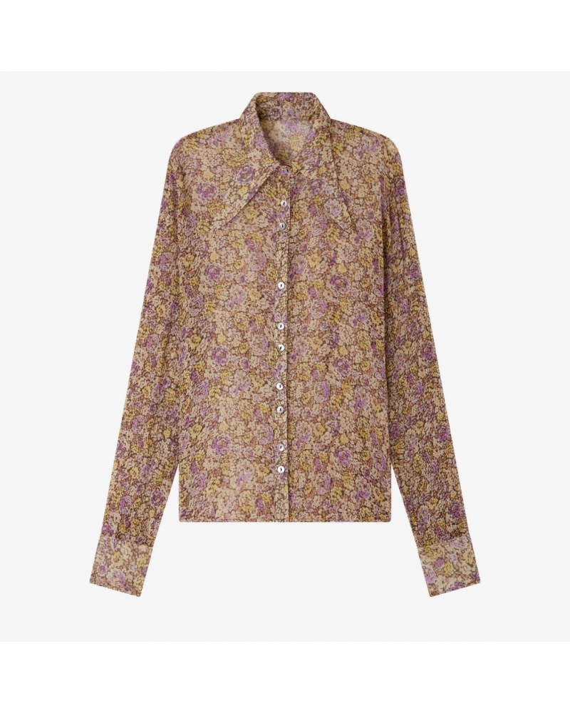 Chemise VEER Purple/Yellow MES DEMOISELLES - 1