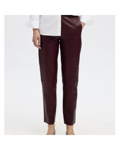 PANT NOOS Leather Fig Selected - 1