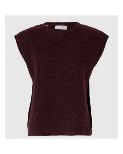 Pull ss manche Burgundy Selected - 1