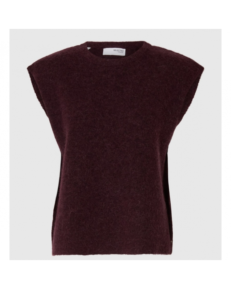 Pull ss manche Burgundy Selected - 1