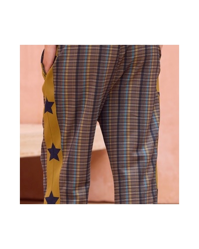 Pantalon TRORU Blue/Khaki MES DEMOISELLES - 4