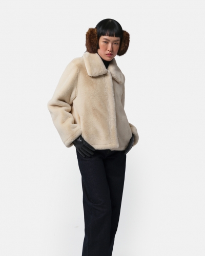 ELIS Coat Latte APPARIS - 4