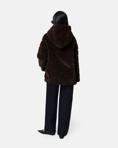 GOLDY HOODED Coat APPARIS - 4