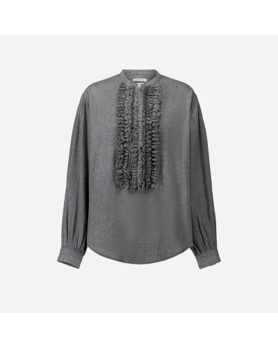 Blouse MAGRITTE Light Grey Laurence Bras - 1