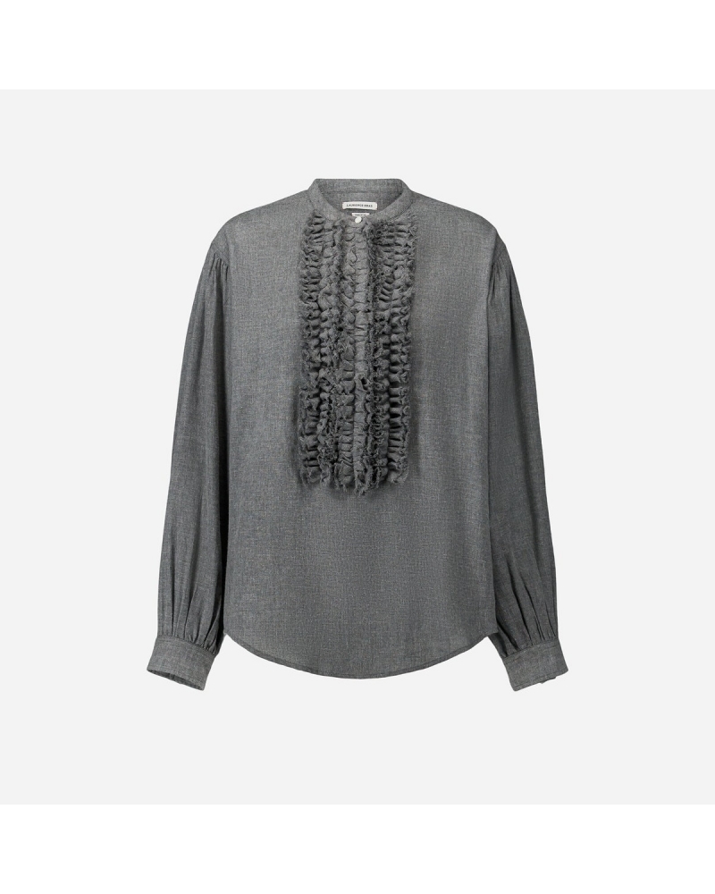 Blouse MAGRITTE Light Grey Laurence Bras - 1