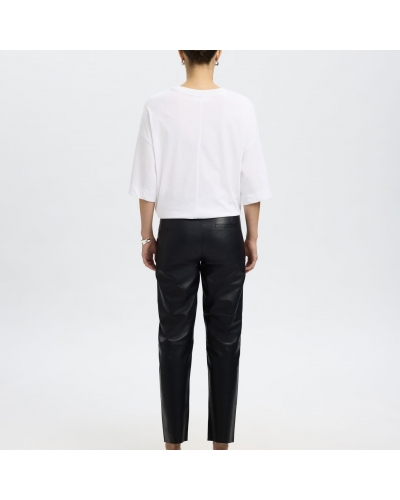 PANT NOOS Leather Black Selected - 3