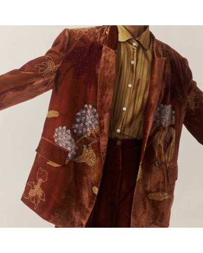 OVERSIZED BLAZER Foliage  - 1