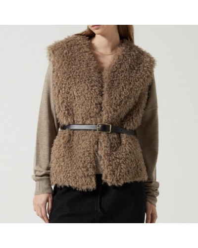 VERA VEST Fake fur Charlie Joe - 2