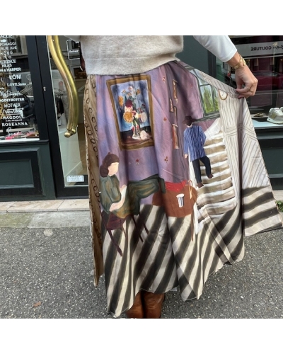 CIRCLE Skirt Living Room  - 2