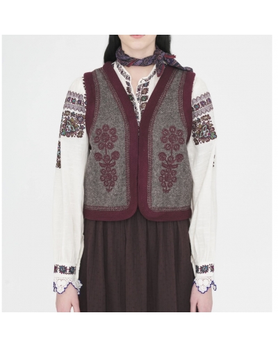 WILL Gilet Grey Antik Batik - 1