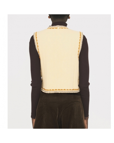 SUN Gilet Beige Antik Batik - 2