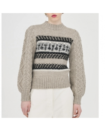 JAQ Pull Beige Antik Batik - 1