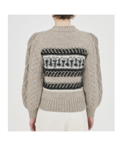 JAQ Pull Beige Antik Batik - 3