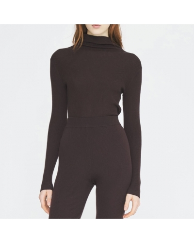 CHAUSSETTE TNeck Brown Antik Batik - 1