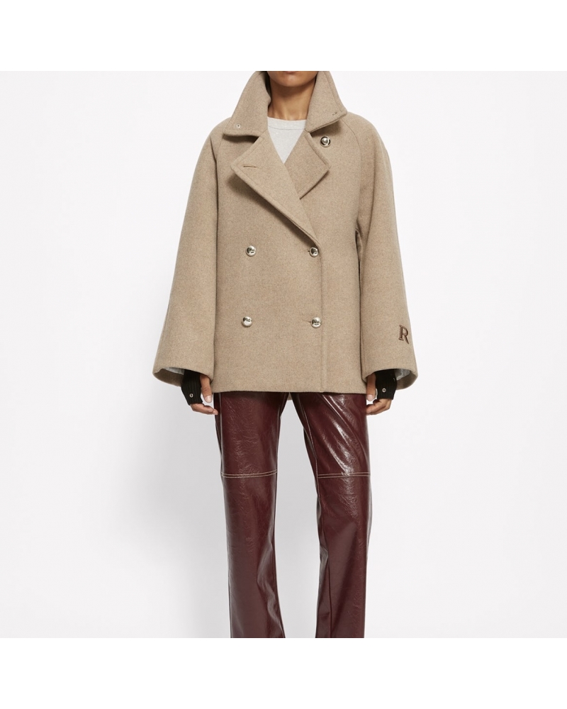 Manteau DRIVER Beige Roseanna - 1