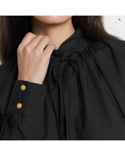 Blouse WHEEL BIS Black Laurence Bras - 4