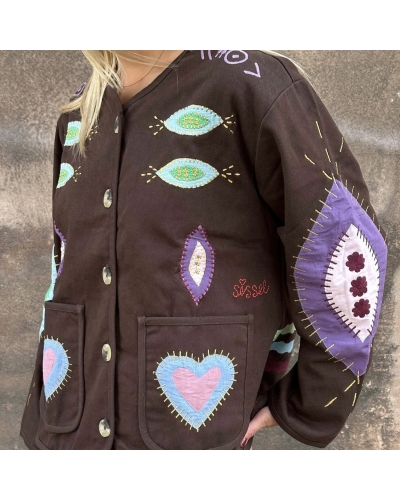 MAGGIE Jacket Brown Sissel Edelbo - 2