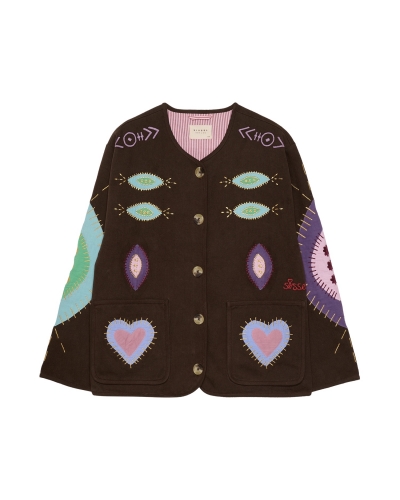 MAGGIE Jacket Brown Sissel Edelbo - 4