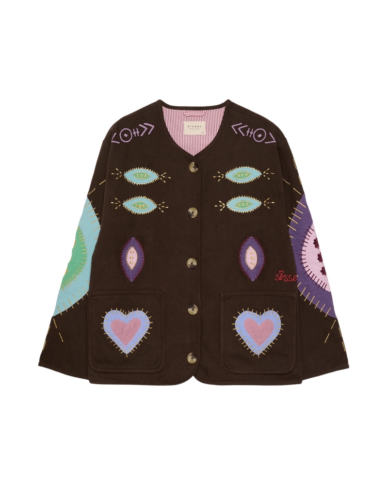 MAGGIE Jacket Brown Sissel Edelbo - 4