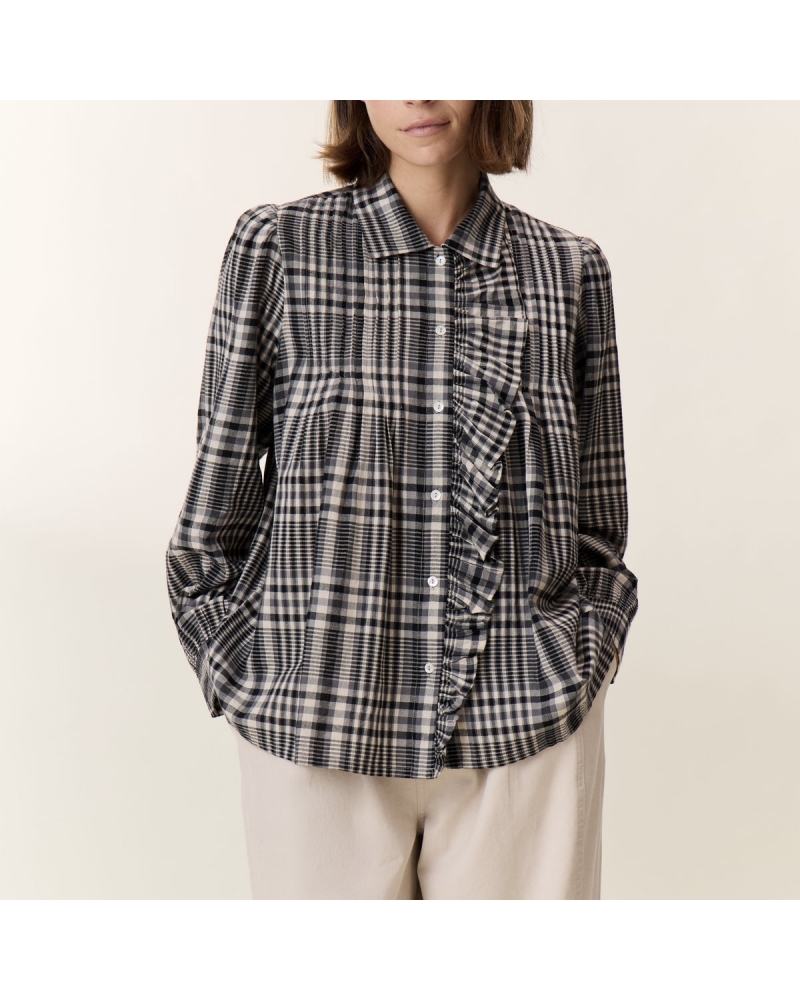 Chemise CLAUS Grey LEON & HARPER - 1