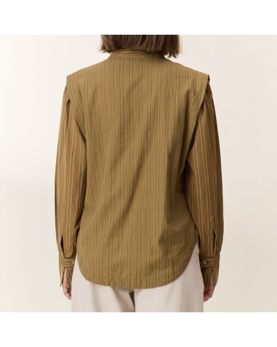 Chemise CRISTO Camel LEON & HARPER - 3