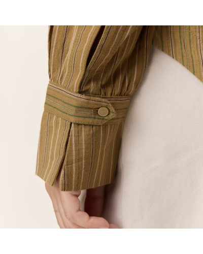 Chemise CRISTO Camel LEON & HARPER - 4