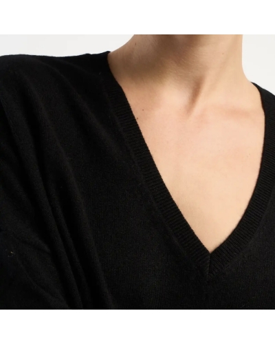 MONJAKOE Pull Noir LES TRICOTS DE LEA - 3