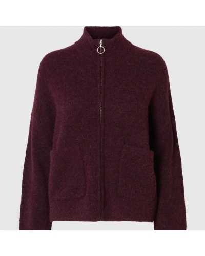 Cardigan zippé Figue Selected - 1
