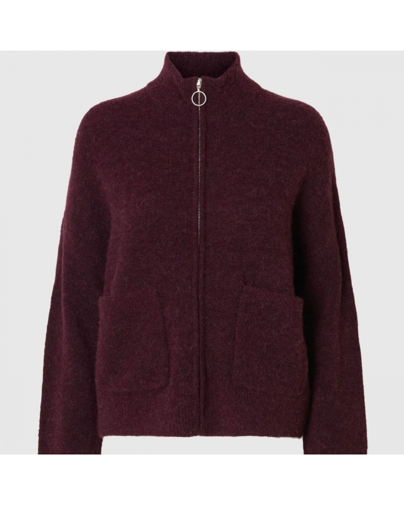 Cardigan zippé Figue Selected - 1