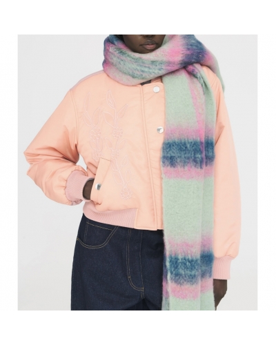 SCARF Grey Pink Antik Batik - 2